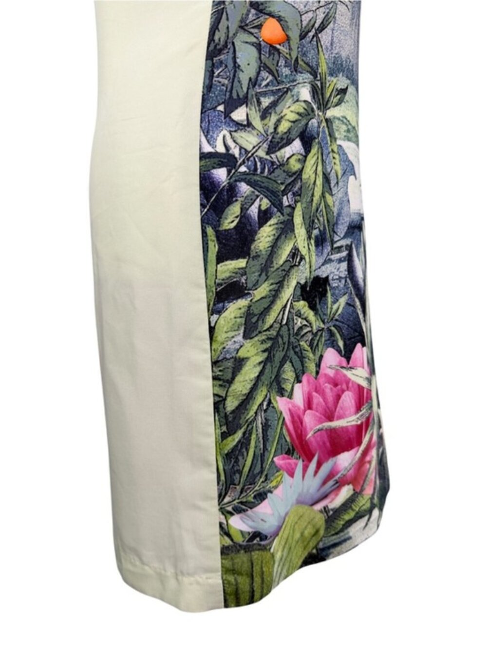 H&M Conscious Tropical Toucan Bird Print Shift Dress US 4 - Picture 5 of 11